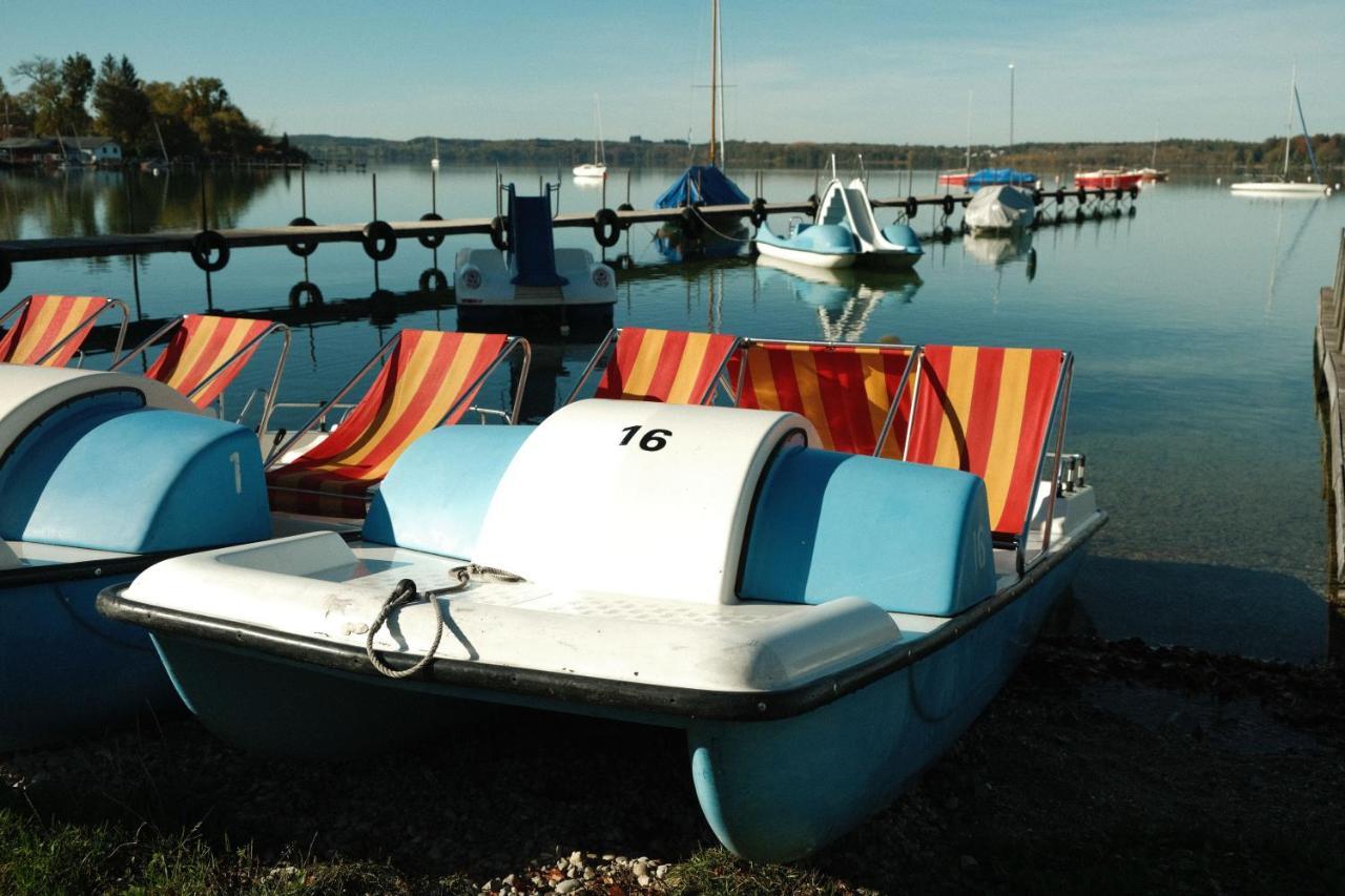 Lago Mio - Pension Am See - Bei Uns Verbringt Ihr Eine Wundervolle Zeit Direkt Am Wasser เวิร์ทเซ ภายนอก รูปภาพ